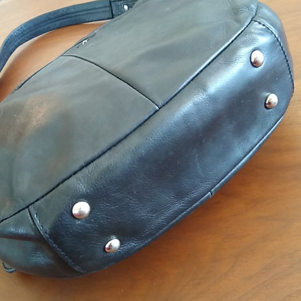 LEATHER HANDBAG - Picture 3 of 9